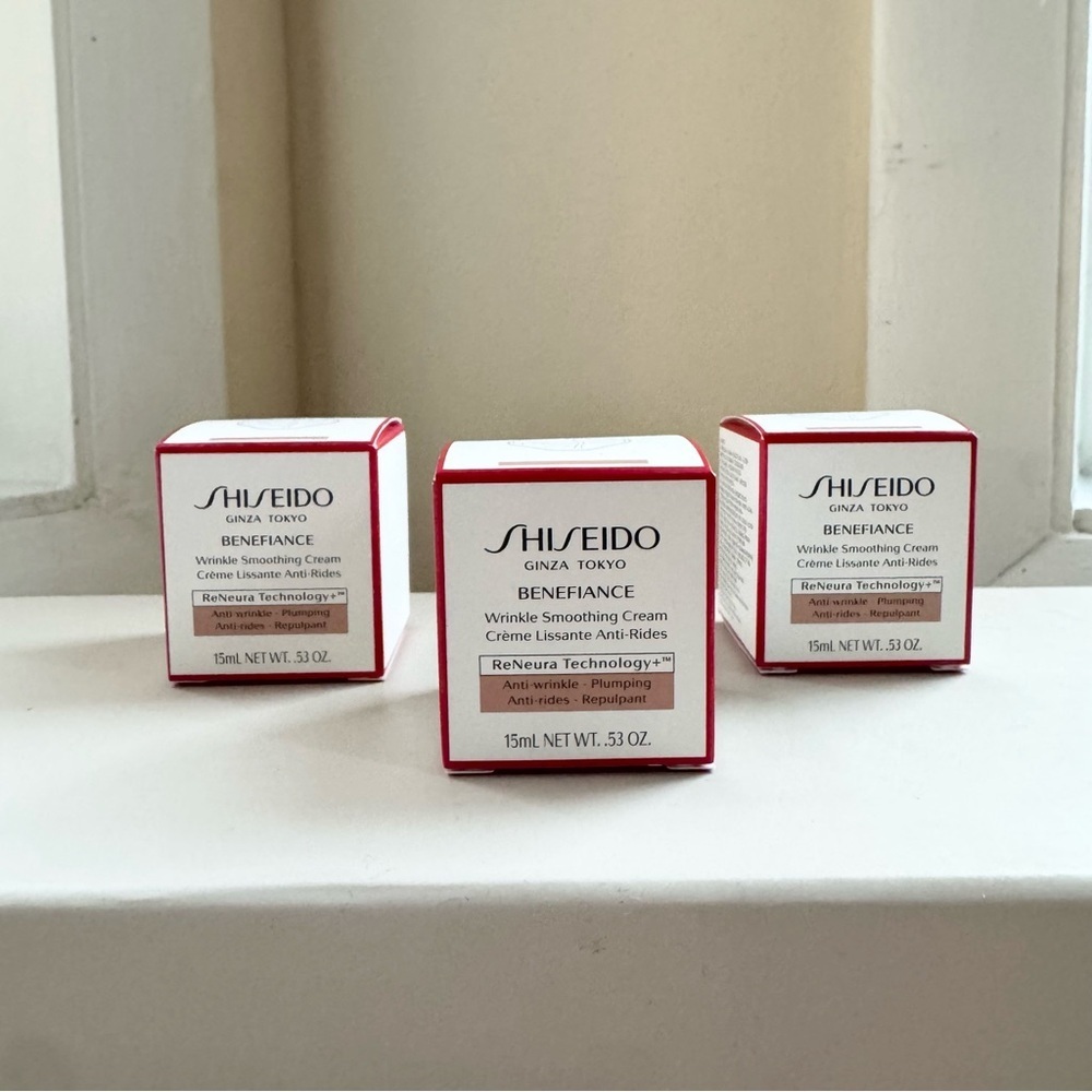 Shiseido Benefiance Wrinkle Smoothing Face Cream 15ml Travel Size